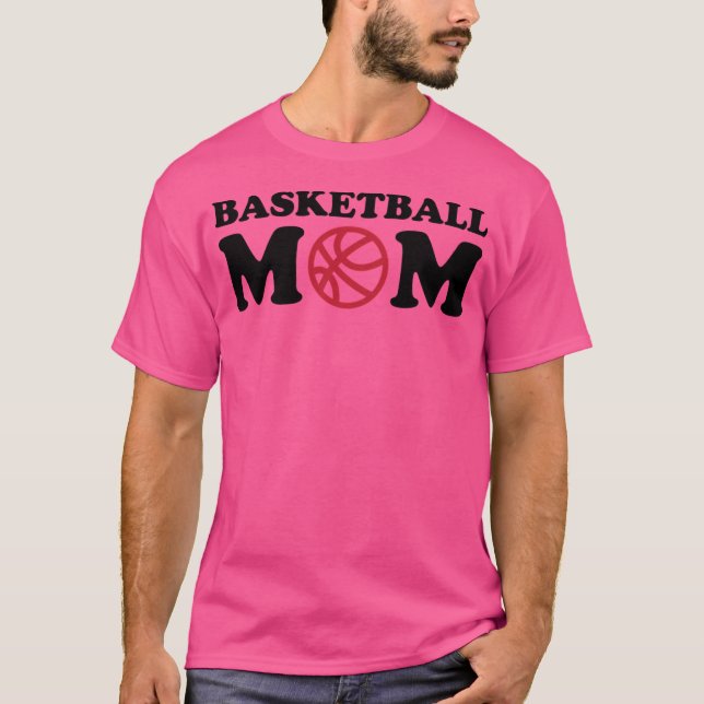 Basketball Mum T-Shirt (Front)