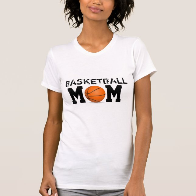 Basketball Mum T-Shirt (Front)