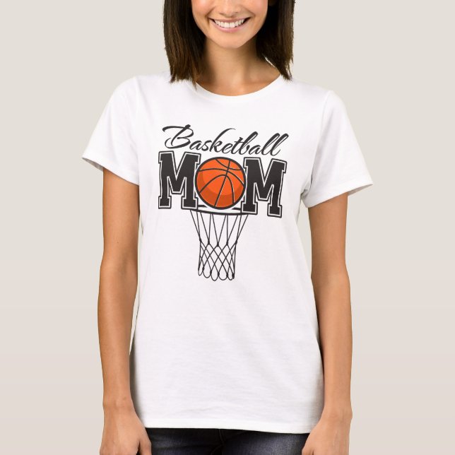 Basketball Mum T-Shirt (Front)
