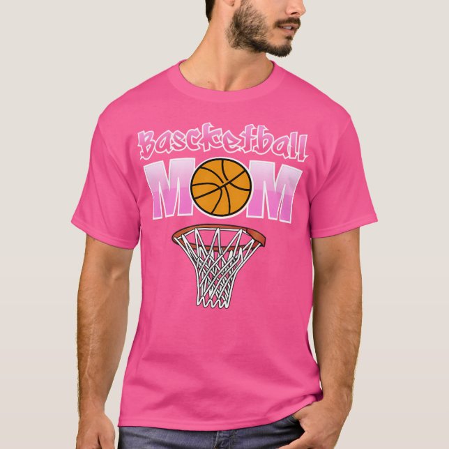 Basketball Mum T-Shirt (Front)