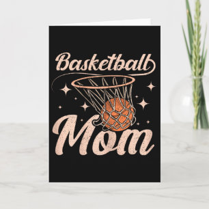Basketball Mummy Mother Mum Card