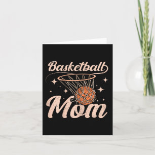 Basketball Mummy Mother Mum Card