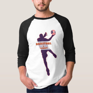Basketball My Therapy Tee, Basketball Fan Tees
