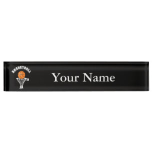 Basketball Nameplate