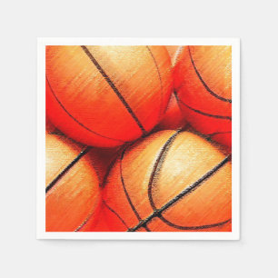 Basketball Napkin