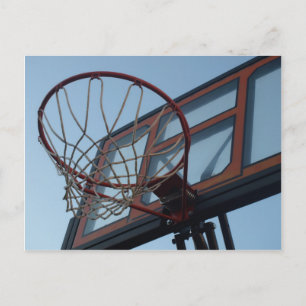 BasketBall Net Postcard