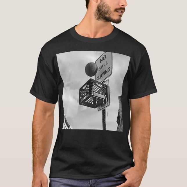 Basketball Never Stops T-Shirt (Front)