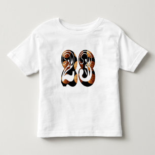 Basketball Number 23, Picture Logo, Toddler T-Shirt
