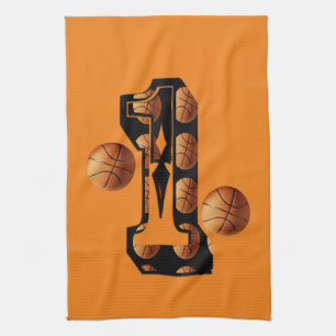 Basketball Number One, Tea Towel
