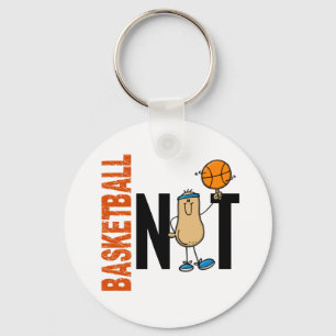 Basketball Nut 1 Key Ring