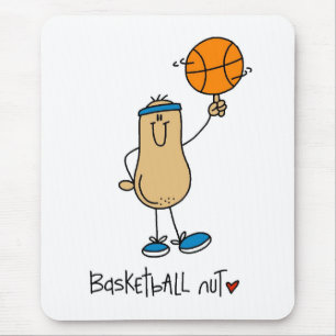 Basketball Nut Mouse Pad