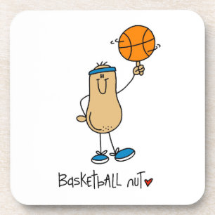 Basketball Nut T-shirts and Gifts Coaster