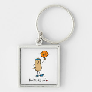 Basketball Nut T-shirts and Gifts Key Ring