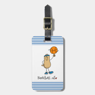 Basketball Nut T-shirts and Gifts Luggage Tag