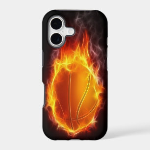Basketball of Fire iPhone 5 Case