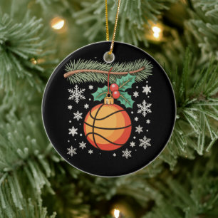 Basketball Ornament Christmas Tree Xmas Holiday