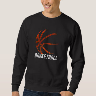 Basketball Outdoor Bball Indoor Basketball Artwork Sweatshirt