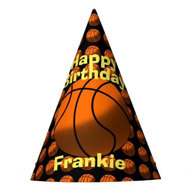 Basketball Paper Hats (Front)