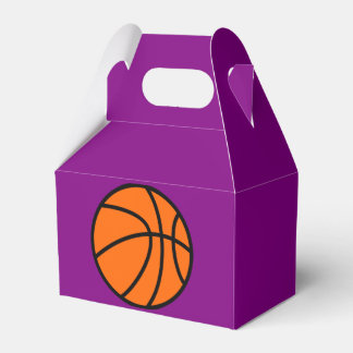Basketball Party Favour Box, Birthday Favour Box