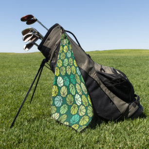 Basketball Pattern Golf Towel