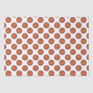  Basketball Pattern Tissue Paper