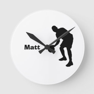 Basketball Personalised Clock