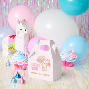 Basketball Personalised Girl Birthday Favour Box