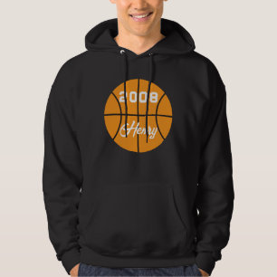 Basketball personalised hoodie