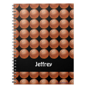 Basketball Personalised Notebook