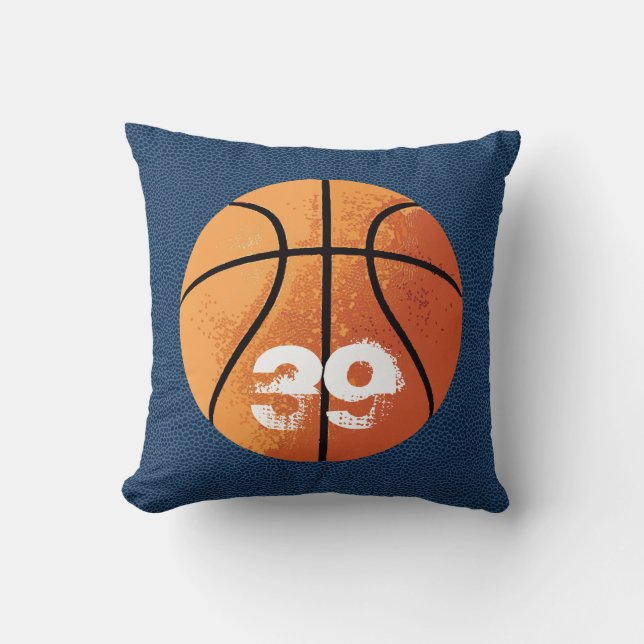 Basketball (Personalizable) Cushion (Front)