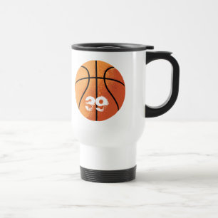 Basketball (Personalizable) Travel Mug