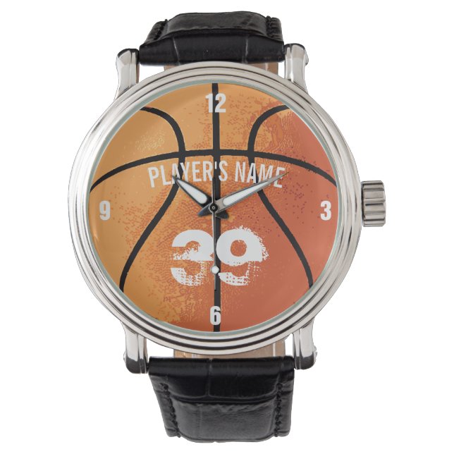 Basketball (Personalizable) Watch (Front)