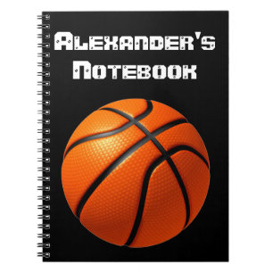 Basketball Personalize Notebook