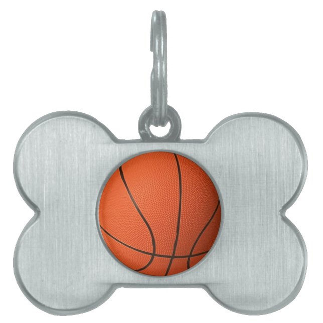 Basketball Pet Tag (Front)