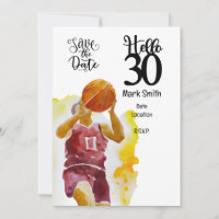 Basketball Player 30th Birthday