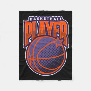 Basketball Player 6 Fleece Blanket