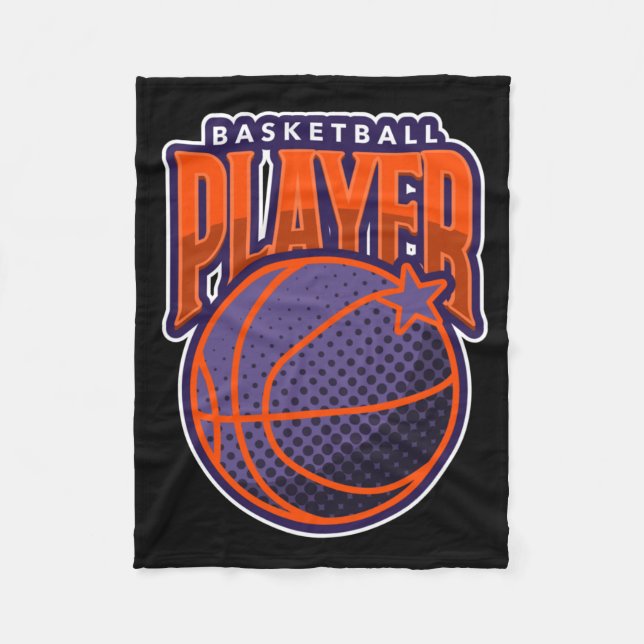 Basketball Player 6  Fleece Blanket (Front)