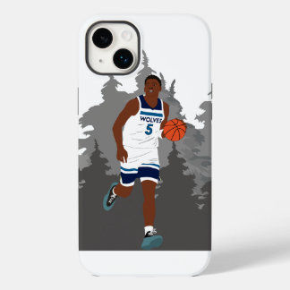 Basketball player Anthony Edwards in action Case-Mate iPhone 14 Plus Case