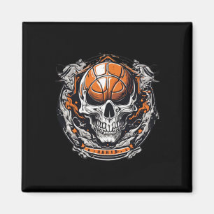Basketball Player Art  Magnet