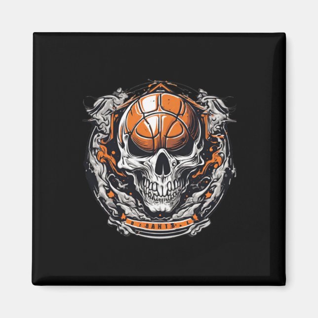 Basketball Player Art  Magnet (Front)