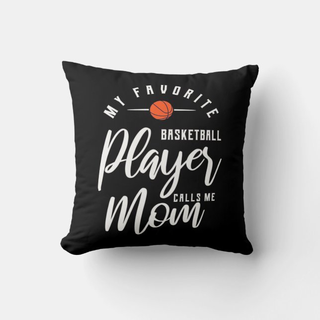 Basketball Player Calls Me Mum Cushion (Front)