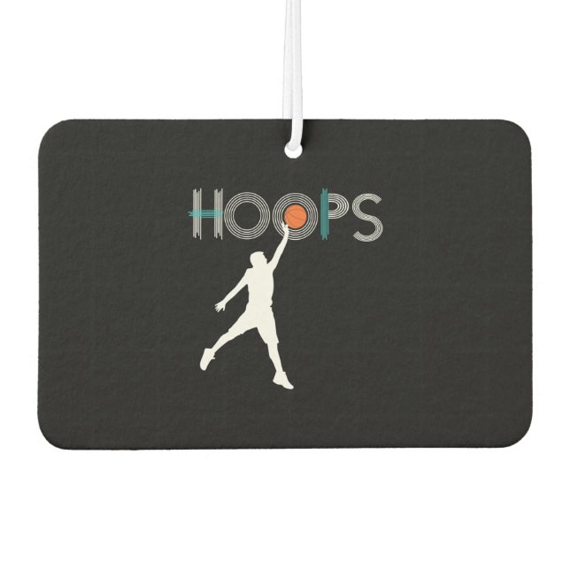 Basketball Player Car Air Freshener (Front)