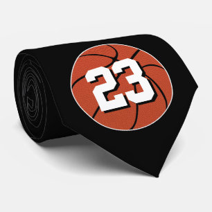 Basketball Player / Coach Custom Number or Letters Tie