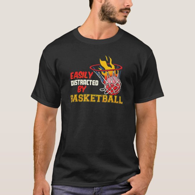 Basketball Player Coach Team Bball Sports  Dunking T-Shirt (Front)