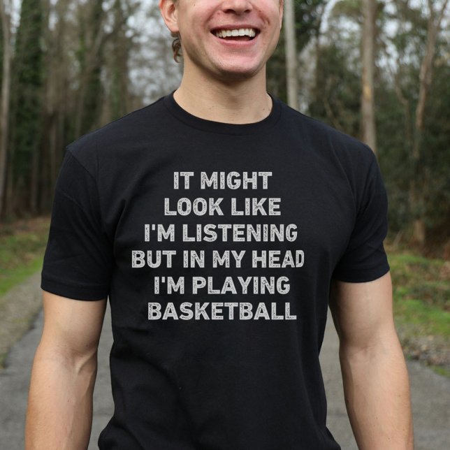 Basketball Player Funny T-Shirt (Creator Uploaded)