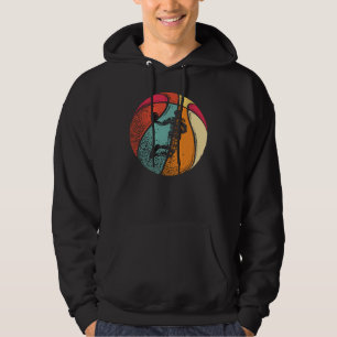 Basketball Player Gift Idea Retro Hoodie