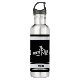 Basketball Player Girl, Basketball Girl Birthday 710 Ml Water Bottle