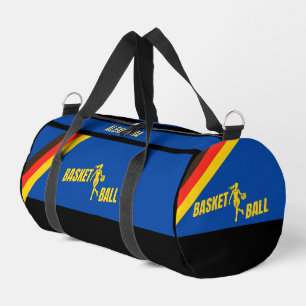 Basketball Player Girl, Birthday, German Flag Duffle Bag