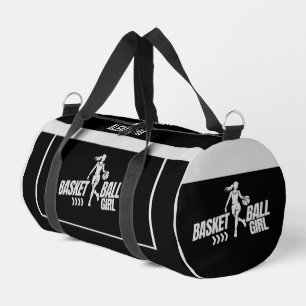 Basketball Player Girl, Team, Birthday Gift Duffle Bag
