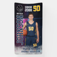Basketball Player High School Senior Night Sports